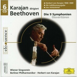 Ludwig van Beethoven / Wiener Singverein / Berliner Philharmoniker / Herbert von Karajan Die 9 Symphonien - Ouvertüren Vinyl LP