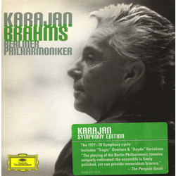 Johannes Brahms / Herbert von Karajan / Berliner Philharmoniker The Symphonies Vinyl LP