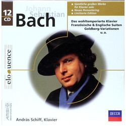 Johann Sebastian Bach / András Schiff Das Wohltemperierte Klavier / Französische & Englische Suiten / Goldberg - Variationen U. A. Vinyl LP
