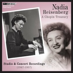 Frédéric Chopin / Nadia Reisenberg A Chopin Treasury (Studio & Concert Recordings (1947-1957)) CD