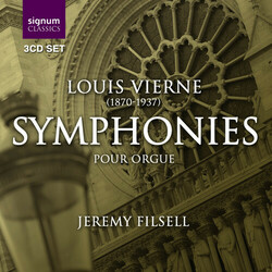 Louis Vierne / Jeremy Filsell Symphonies Pour Orgue Vinyl LP