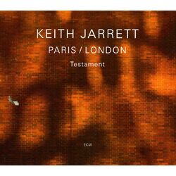 Keith Jarrett Paris / London Testament Vinyl LP