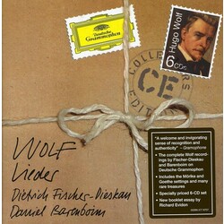 Hugo Wolf / Dietrich Fischer-Dieskau / Daniel Barenboim Lieder Vinyl LP