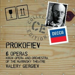 Sergei Prokofiev / Chorus Of The Mariinsky Theatre / Orchestra Of The Mariinsky Theatre / Valery Gergiev 6 Operas Vinyl LP