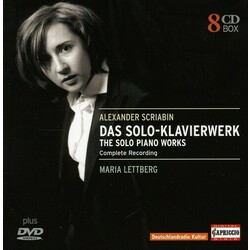 Alexander Scriabine / Maria Lettberg Das Solo-Klavierwerk - The Solo Piano Works - Complete Recording Vinyl LP