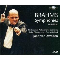 Brahms J. Complete Symphoniesnetherlands P.O./Jaap Van Zweden 3 CD
