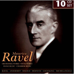 Maurice Ravel Orchestral Works, Vocal Works, Piano Music, Chamber Music CD Box Set