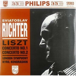Sviatoslav Richter / Franz Liszt / The London Symphony Orchestra / Kiril Kondrashin Liszt Concerto No.1 / Concerto No.2 Vinyl LP