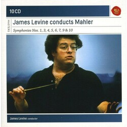 Gustav Mahler / James Levine (2) James Levine Conducts Mahler: Symphonies Nos. 1, 3, 4, 5, 6, 7, 9 & 10 Vinyl LP