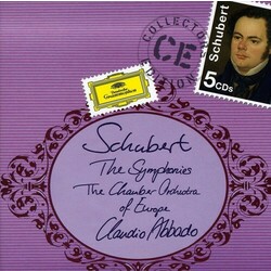 Franz Schubert / The Chamber Orchestra Of Europe / Claudio Abbado Symphonies 1–6, 8 & 9 · Rosamunde Overture · Grand Duo In C Major Vinyl LP