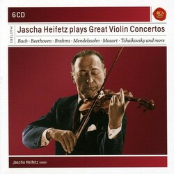 Jascha Heifetz Jascha Heifetz Plays Great Violin Concertos Vinyl LP