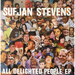 Sufjan Stevens All Delighted People EP Vinyl 2 LP