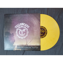 Yellowcard When You're Through Thinking, Say Yes Vinyl LP