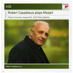 Wolfgang Amadeus Mozart / Robert Casadesus Robert Casadesus Plays Mozart : Piano Concertos, Sonata No. 12 & Piano Quintet Vinyl LP