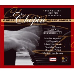 Chopin F. Great Performers:The Warsaw Recordings 5 CD