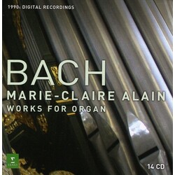 Johann Sebastian Bach / Marie-Claire Alain Works For Organ Vinyl LP