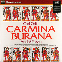 Carl Orff / André Previn / The London Symphony Orchestra Carmina Burana Vinyl LP