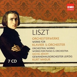 Franz Liszt / Michel Béroff / Gewandhausorchester Leipzig / Kurt Masur Orchesterwerke · Werke Für Klavier & Orchester = Orchestral Works · Works For P