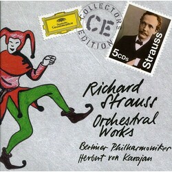 Richard Strauss / Berliner Philharmoniker / Herbert von Karajan Orchestral Works Vinyl LP