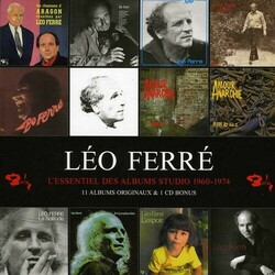 Léo Ferré L'Essentiel Des Albums Studio 1960-1974 Vinyl LP