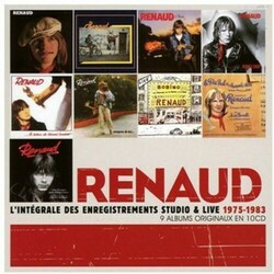Renaud L'intégrale Des Enregistrements Studio & Live 1975-1983 Vinyl LP