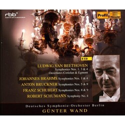 Gunter Wand Dso Recordings -Box Set- Deutsches S.O. Berlin 8 CD