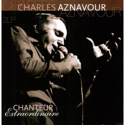 Charles Aznavour Chanteur Extraordinaire Vinyl 2 LP