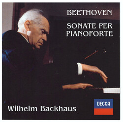 Ludwig van Beethoven / Wilhelm Backhaus Sonate Per Pianoforte Vinyl LP