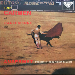 Georges Bizet / Ernest Ansermet / L'Orchestre De La Suisse Romande Carmen And L'Arlesienne Suites Vinyl LP