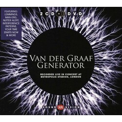 Van Der Graaf Generator Recorded Live In Concert At Metropolis Studios, London Vinyl LP