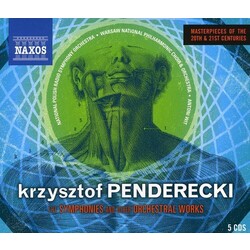 Krzysztof Penderecki The Symphonies And Other Orchestral Works Vinyl LP