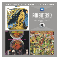 Iron Butterfly Triple Album Collection =In A Gadda Da Vida / Live / Heave= 3 CD