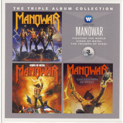 Manowar Triple Album Collection =Kings Of Metal/Triumph Of Steel/Flighting The World= 3 CD