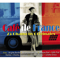 Various Café De France, 75 Chansons Originales Vinyl LP