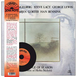 Misha Mengelberg / Steve Lacy / George Lewis / Arjen Gorter / Han Bennink Change Of Season (Music Of Herbie Nichols) Vinyl LP