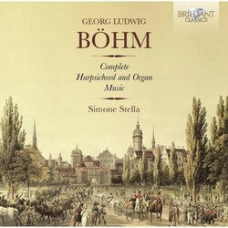 Georg Böhm / Simone Stella Complete Harpsichord And Organ Music Vinyl LP