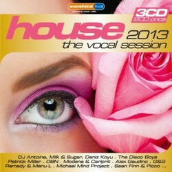 V/A House: The Vocal Session 2013 3 CD