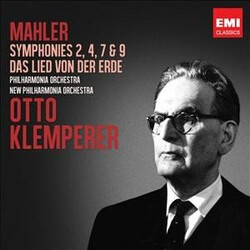 Gustav Mahler / Philharmonia Orchestra / New Philharmonia Orchestra / Otto Klemperer Symphonies 2, 4, 7 & 9 / Das Lied Von Der Erde Vinyl LP