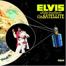 Elvis Presley Aloha From Hawaii Via Satellite Vinyl 2 LP