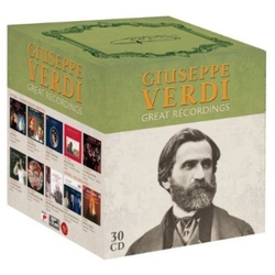 Giuseppe Verdi Great Recordings Vinyl LP