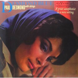 Paul Desmond With Strings Desmond Blue Vinyl LP