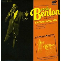 Brook Benton The Singer And The Songwriter Vinyl LP