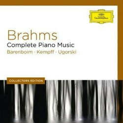 Brahms J. Complete Piano Music Barenboim/Kempff/Ugorski 9 CD