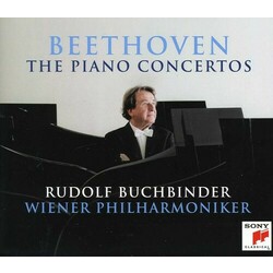 Ludwig van Beethoven / Rudolf Buchbinder / Wiener Philharmoniker Beethoven: The Five Piano Concertos Vinyl LP