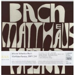 Johann Sebastian Bach Matthäus-Passion, BWV 244 Vinyl 4 LP