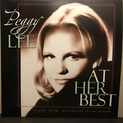 Peggy Lee At Her Best Vinyl LP
