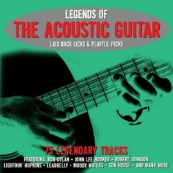 Various Legends Of The Acoustic Guitar Laid Back Licks & Playful Picks Vinyl LP