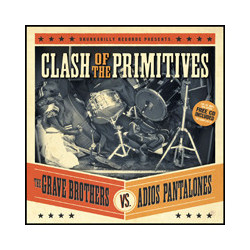 The Grave Brothers / Adios Pantalones Clash Of The Primitives Vinyl LP