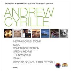 Andrew Cyrille The Complete Remastered Recordings On Black Saint & Soul Note Vinyl LP