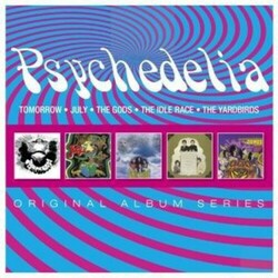 Tomorrow (2) / July (3) / The Gods (2) / The Idle Race / The Yardbirds Psychedelia (Original Album Series) Vinyl LP
